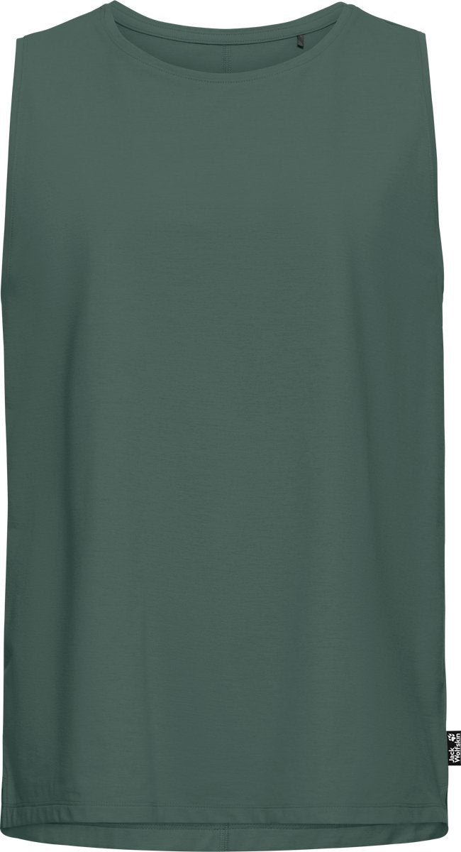 Jack wolfskin travel tank top w dames outdoorshirt-sago palm