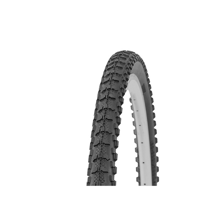 Hakuba buitenband, zwart zonder reflectie, 29x1.95, etrto 50-622
