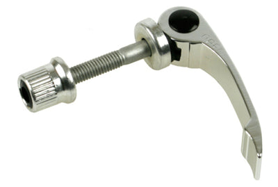 Aluminium zadelpen snelspanhendel M6 x 55 mm -