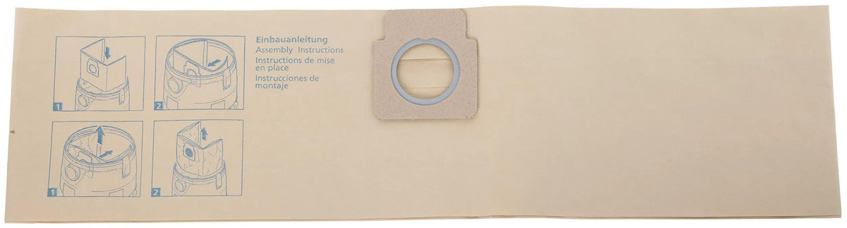 Nilfisk stofzuigerzak filter bag pack.a 5 pcs.