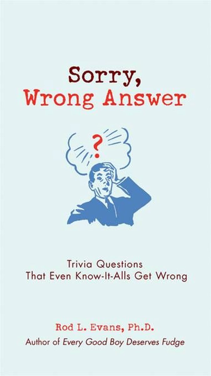 Sorry, wrong answer