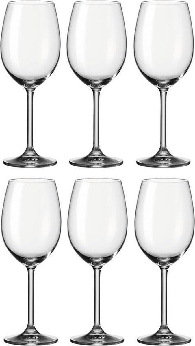 Leonardo daily rode wijnglas 460ml - set 6