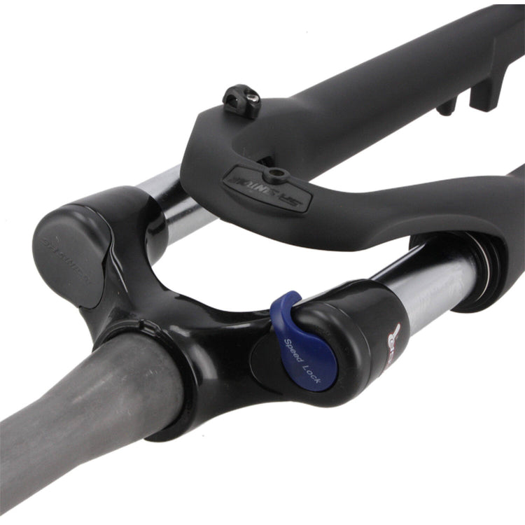 Srsuntour sr suntour - vork nex-e25 ds 700c 63mm tapered 15mm mat zwart