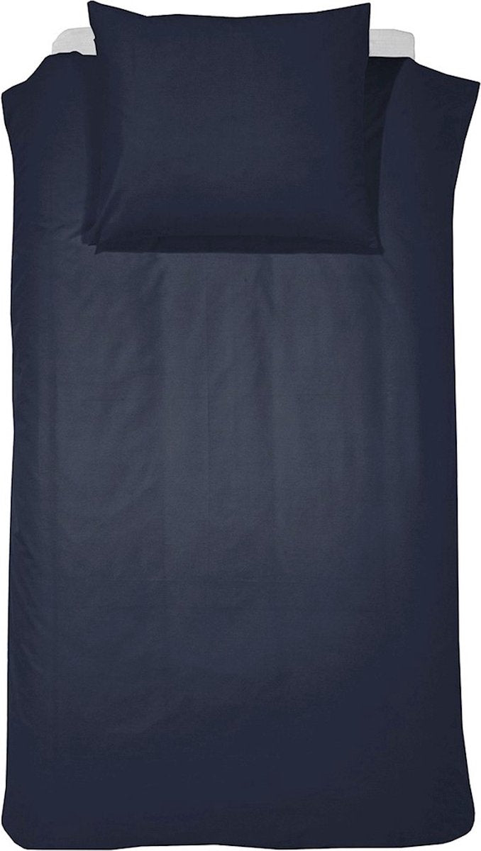 Cinderella weekend dekbedovertrek - 1 persoons - katoen - 140x200 220 cm - navy