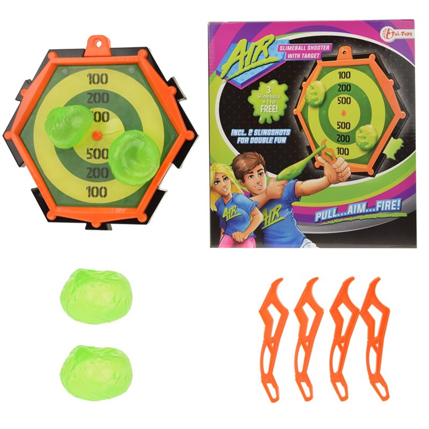 Toi-toys toi toys slijmballen schieten met score bord