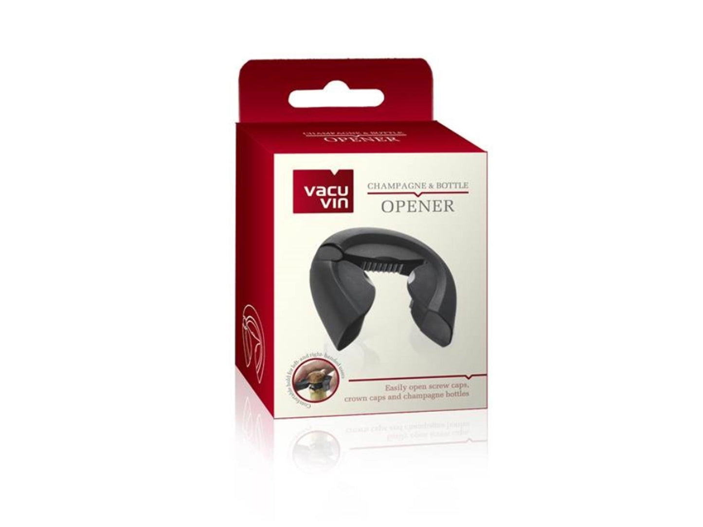 Vacu vin vacuvin flesopener j-hook
