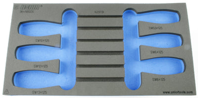 Unior foam inlay gereedschapwagen