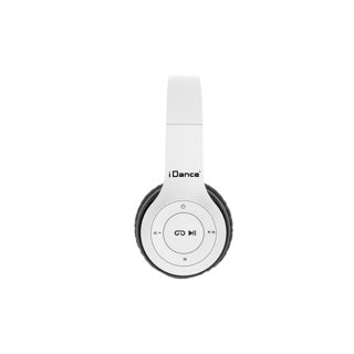Idance hoofdtelefoon draadloos wit metal