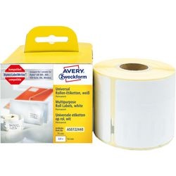 Avery multifunctionele etiketten as0722440 permanent wit