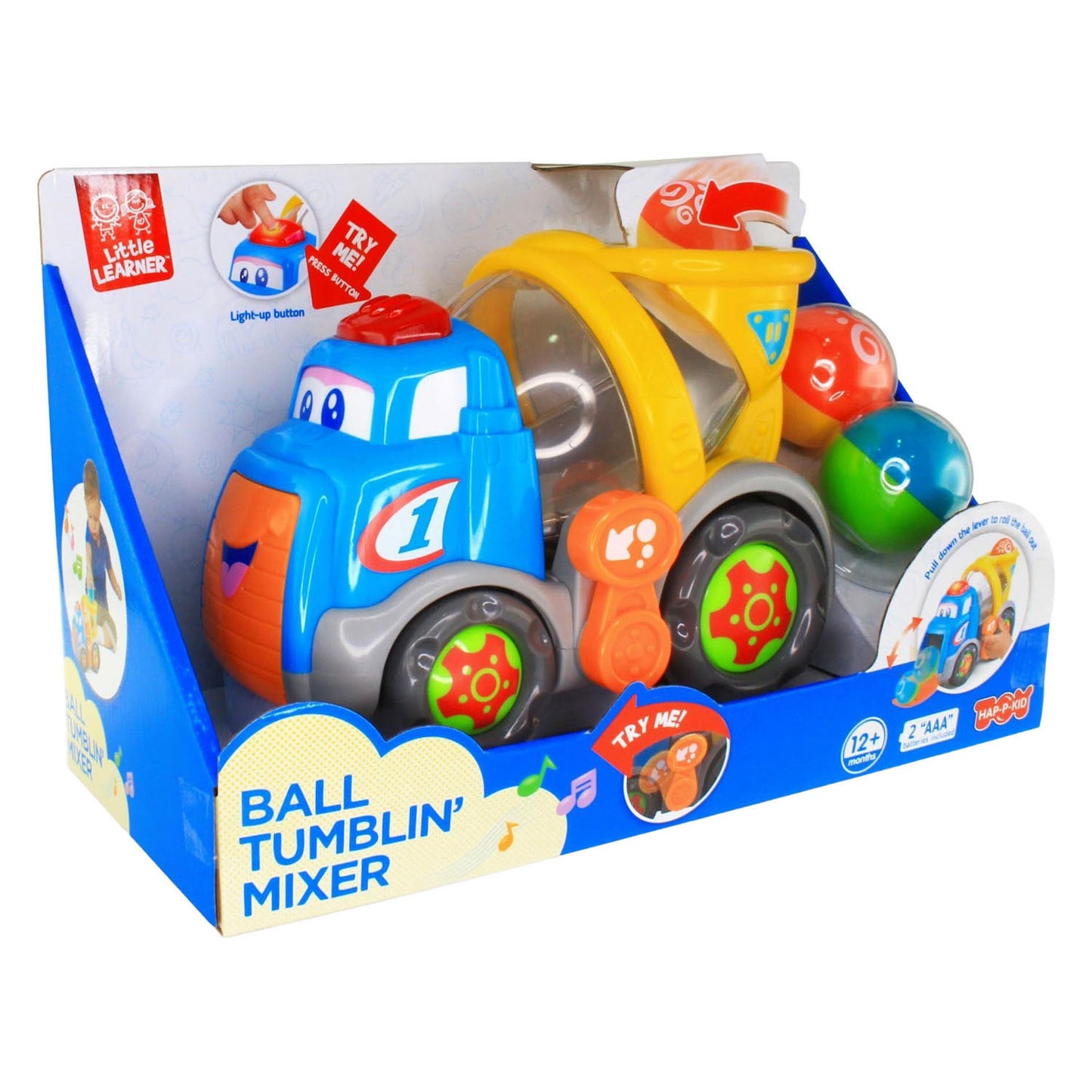 Ball tumblin' mixer ballenvrachtwagen