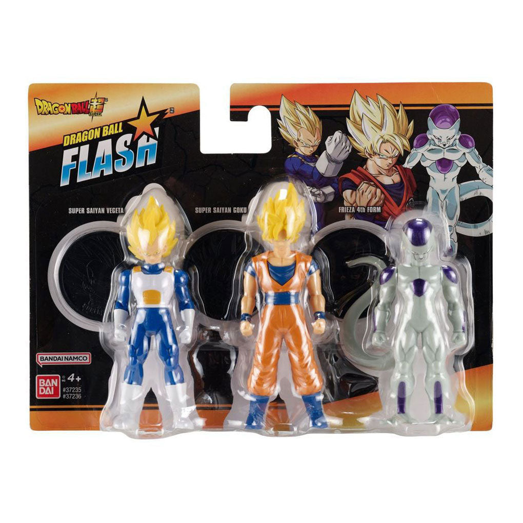 Bandai dragon ball flash series figuren 10cm - 3dlg.