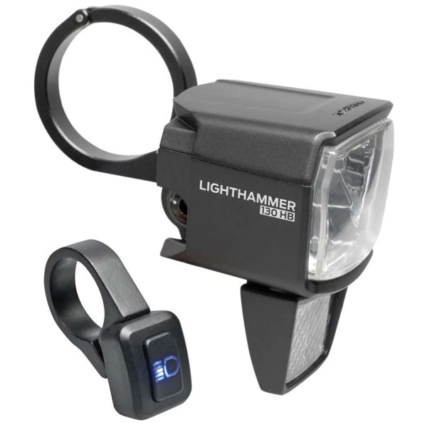 Trelock koplamp Lighthammer LS 930-HB E-b 12v DC 130 lux