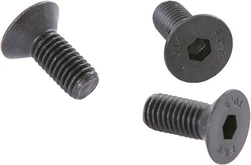 Bollard schraube screw m8 zinc black 3 pcs. 15mm