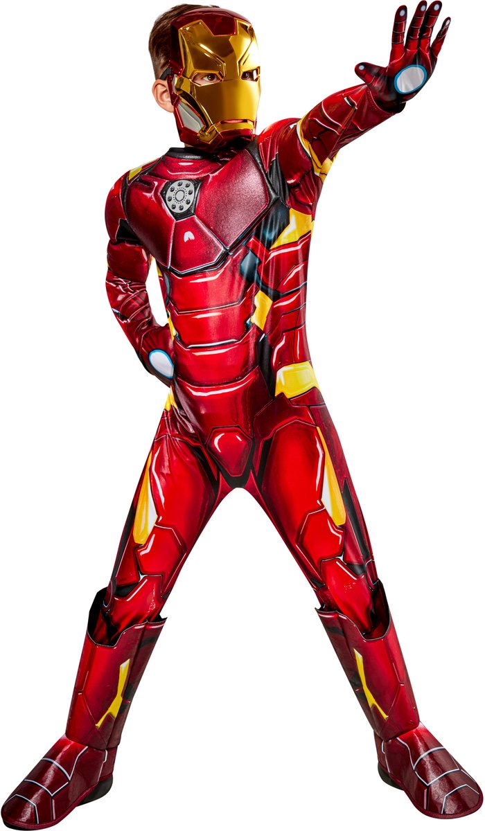 Rubies - iron man premium kids (maat xs)