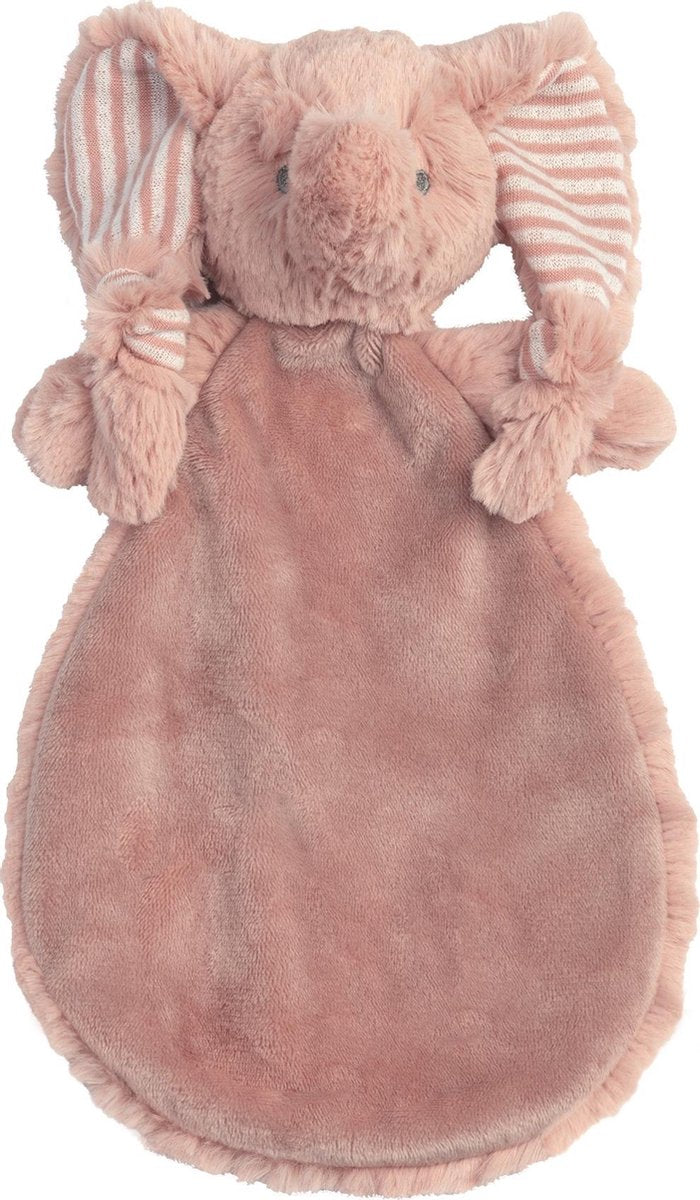 Happy horse olifant emily knuffeldoekje - roze - baby cadeau