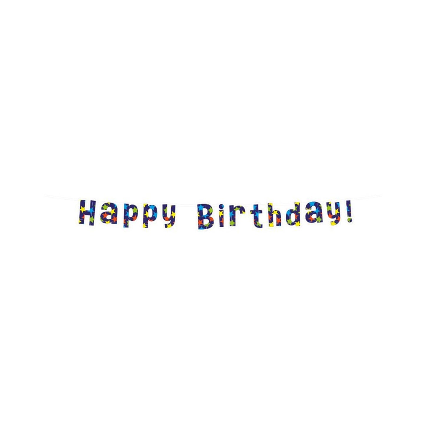 Paperdreams letter banner - happy birthday 17x250cm