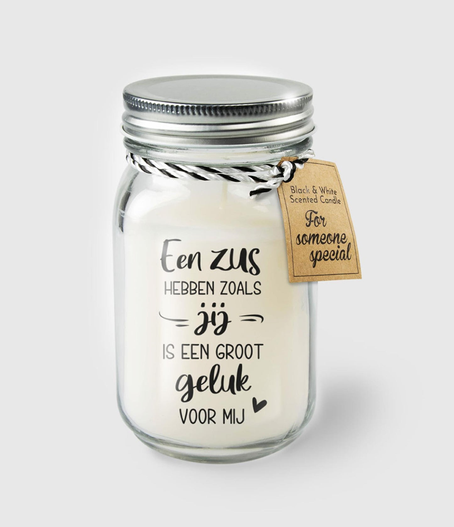 Paperdreams black white scented candles - zus