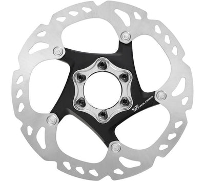 Shimano remschijf deore xt 160mm 6-gaats zilver zwart