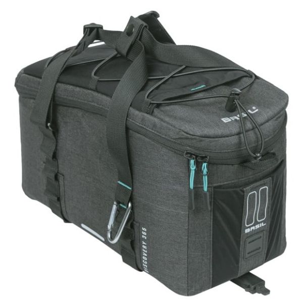Basil gepäckträgertasche discovery 365d trunkbag discovery 365d mik 2.0 black
