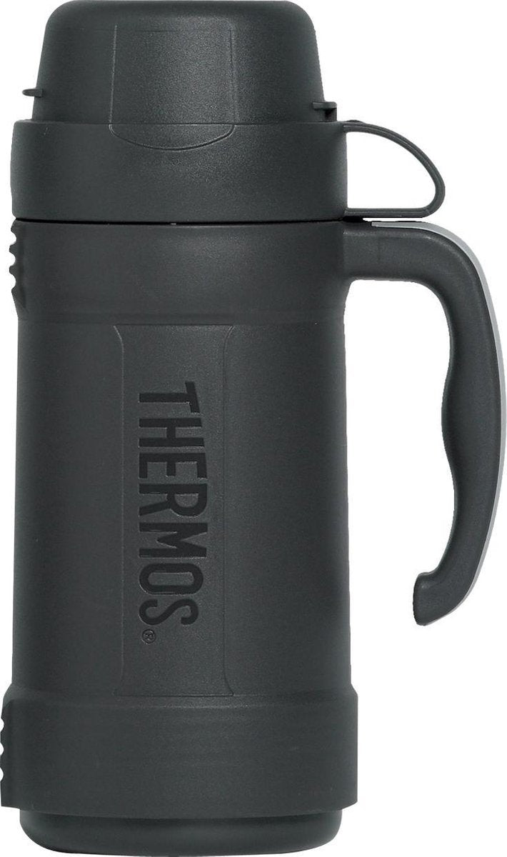 Thermos eclipse isoleerfles 0,5l donkergrijs