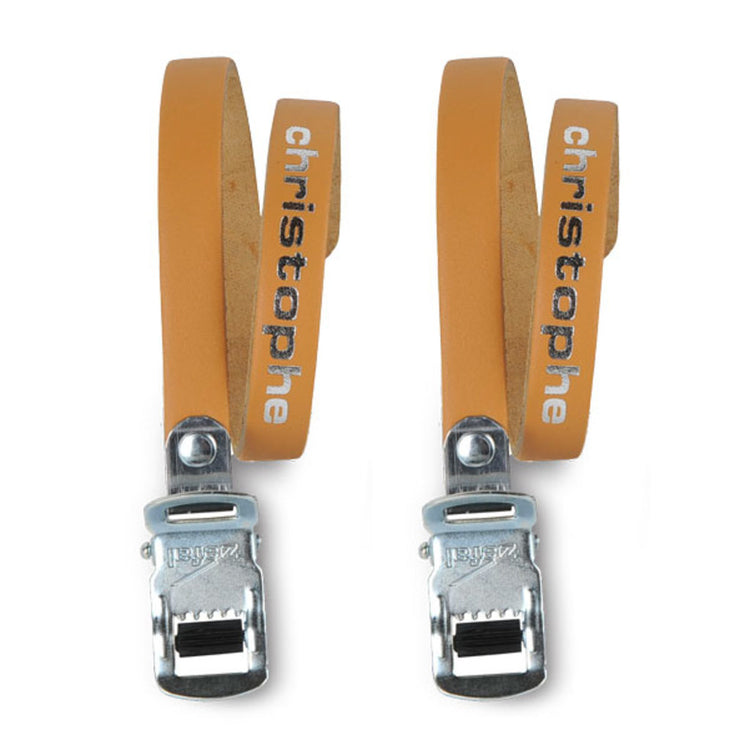 Zefal christophe leather pedal straps