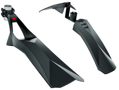 Hebie steckschutzblech-set viper x stealth clip-on fender set viper x stealth 0716e set