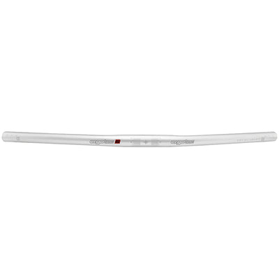 Ergotec stuur flat bar 25,4x600 mm - zilver