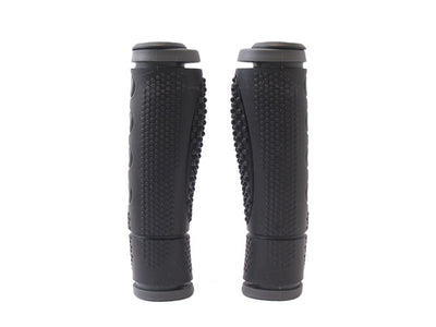 Marwi handvatset sportief zwart grijs 128mm 2-componenten , 1-kant open