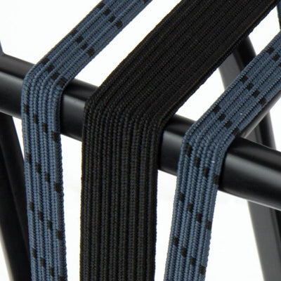 Widek triobinder eye 24 12mm met zwarte stalen platen - blauwgrijs