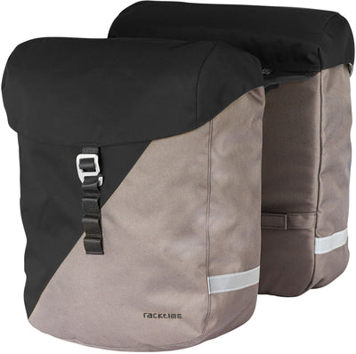 Racktime dubbele tas vida 2.0 double bag vida 2.0 carbon bl. st.black