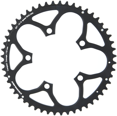 Stronglight kettingblad zircal 7075 t6 chain ring strongl.zircal 7075 t6 110mm 52t b