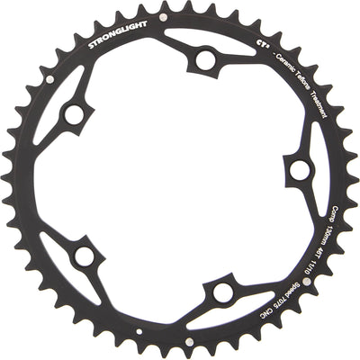 Stronglight kettingblad ct2 chain ring strongl.ct2 46t alu black