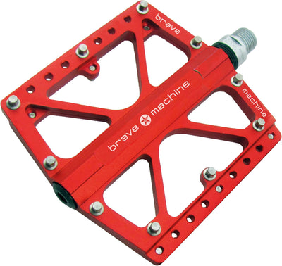 Brave pedaal freeride extreme platform pedal freeride extreme red
