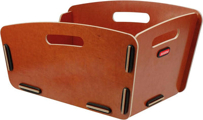 Rixen kaul mand radkiste 2 rear basket r k radkiste 2 wood,nature