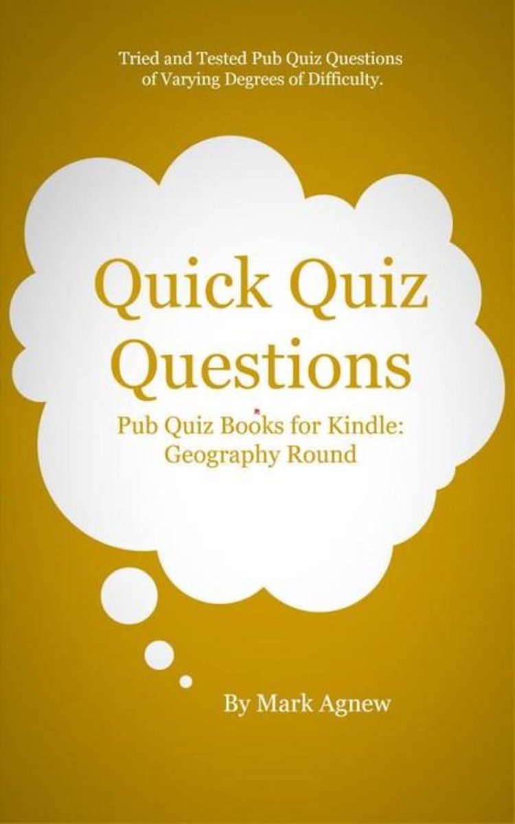 Quick quiz questions: pub quiz at home