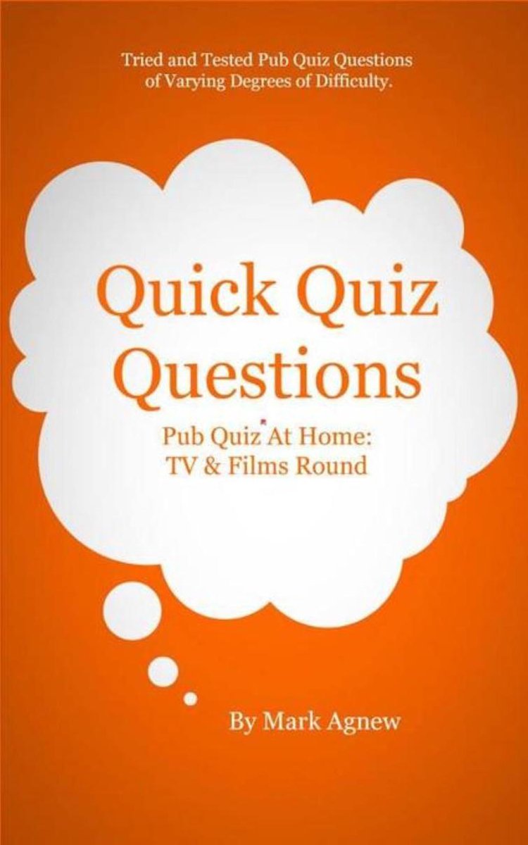 Quick quiz questions: pub quiz at home