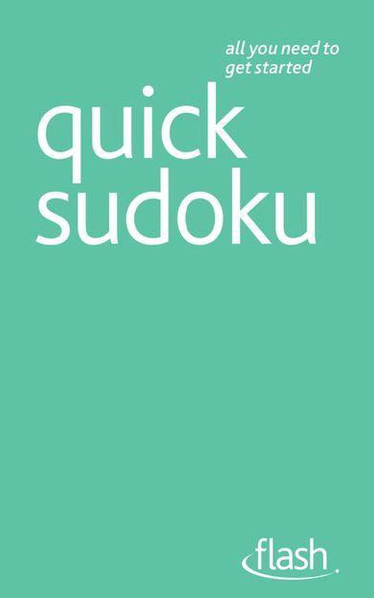 Quick sudoku