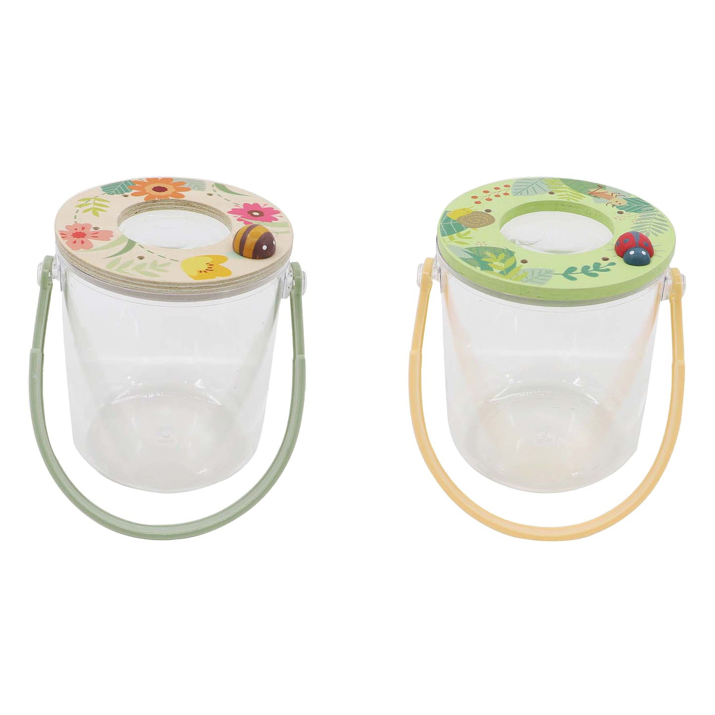 Insectenpotje met vergrootglas