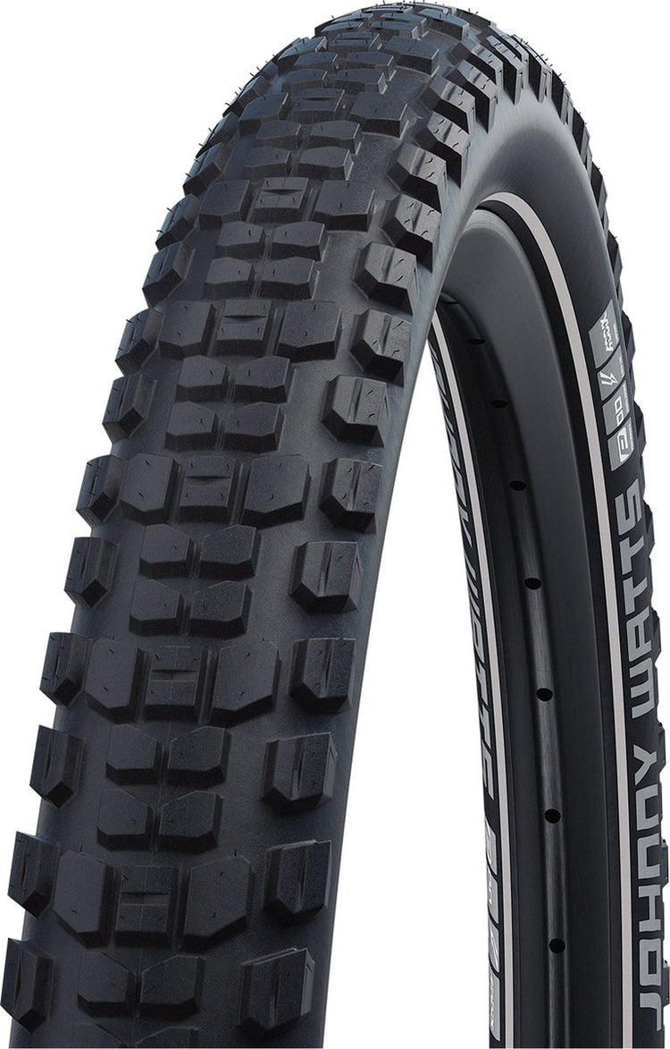 Schwalbe johnny watts lr - wired - addix - performance - 27.5x2.35 - black + reflex