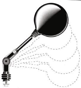 Far spiegel mirrors sw m8-lg rg li+re