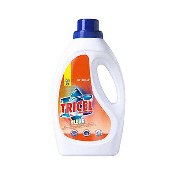 Tricel color vloeibaar wasmiddel (6x 1,5 liter)