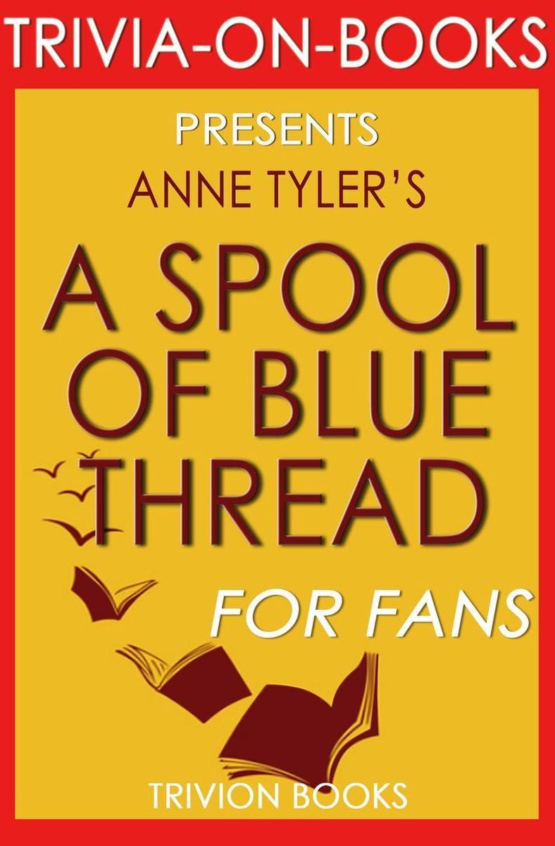Trivia-on-books - a spool of blue thread