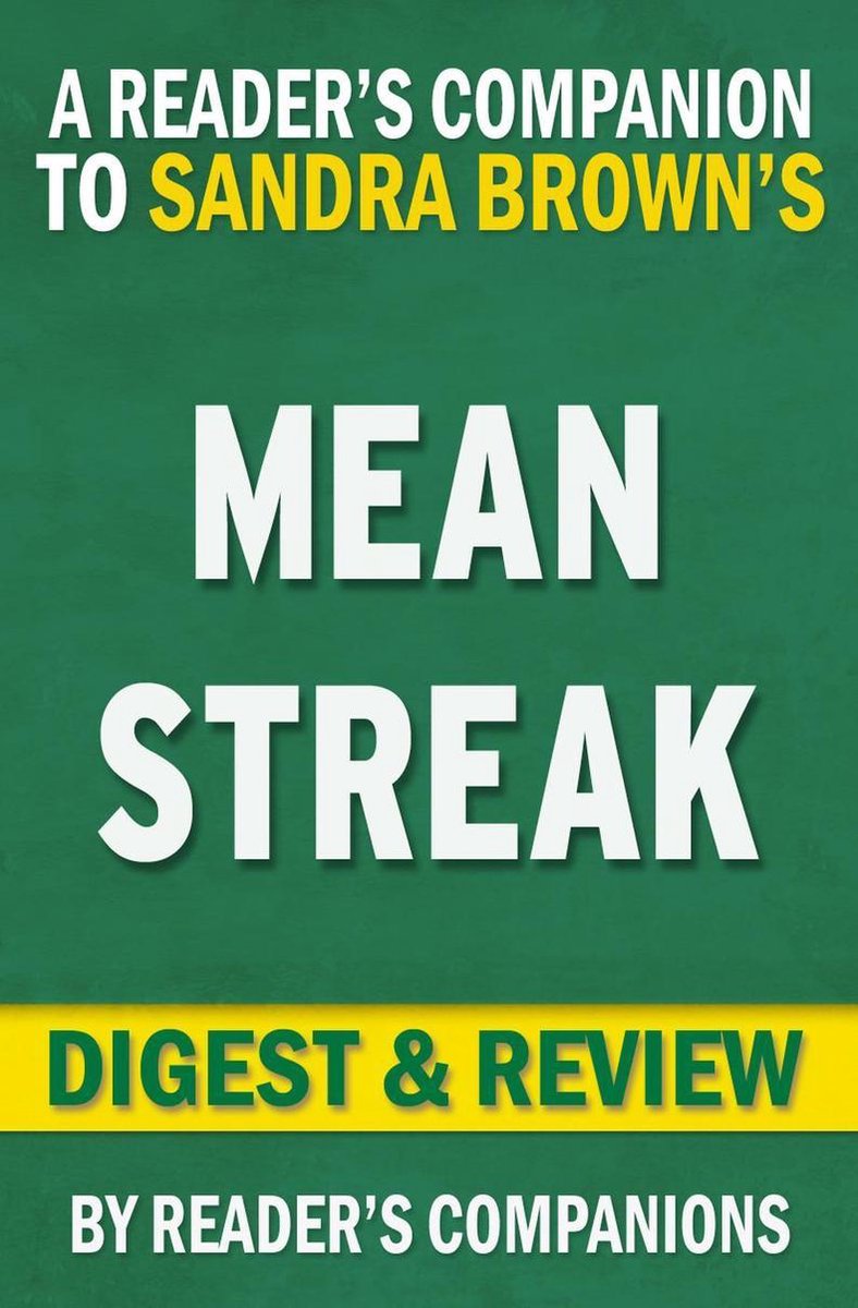Mean streak by sandra brown digest review