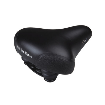 San remo selle zadel citybike am gel zwart