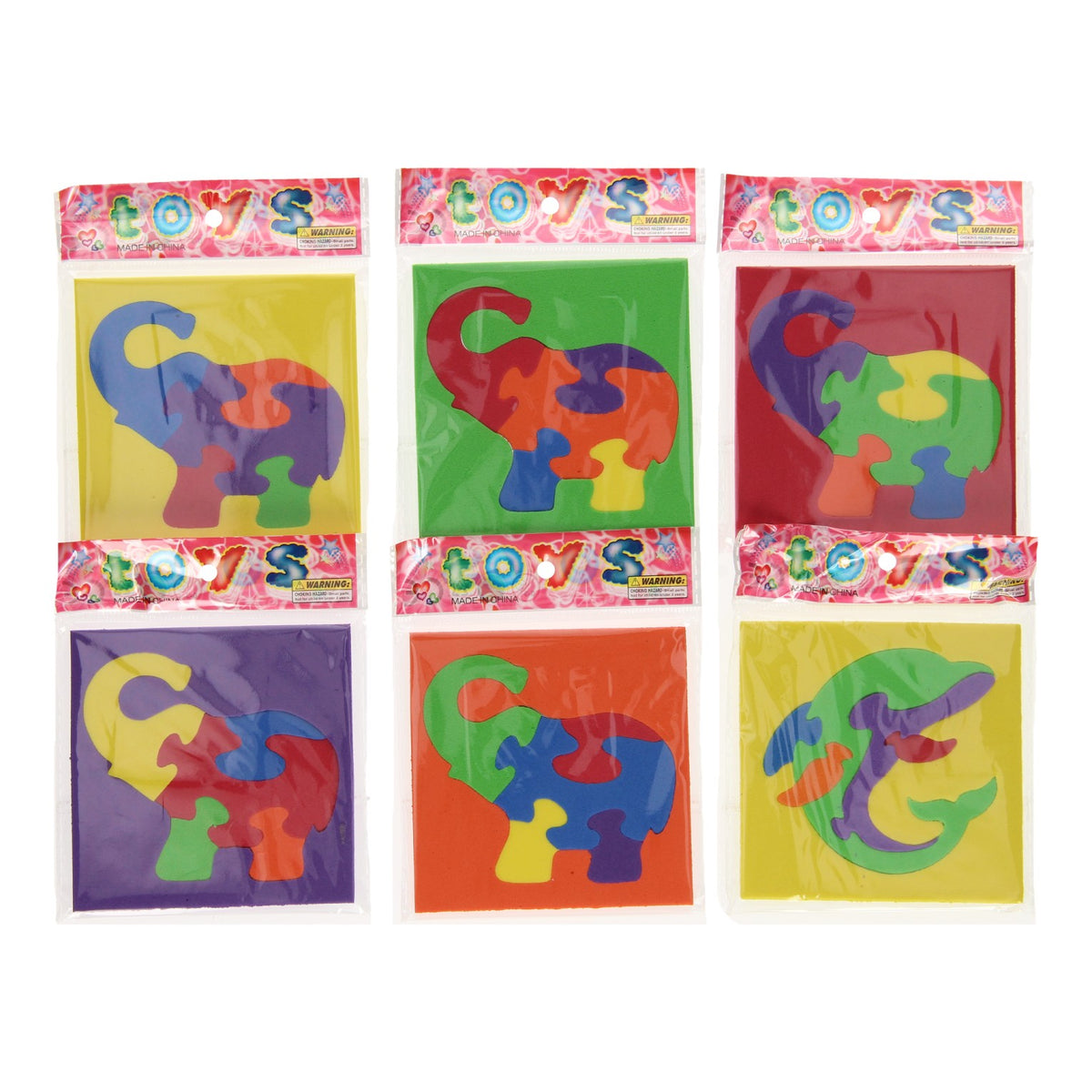 Dieren foampuzzeltje