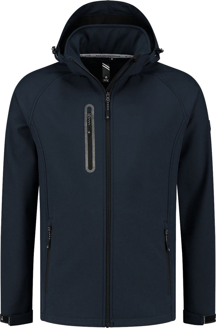 Kjelvik kevan softshelljas heren - maat 2xl