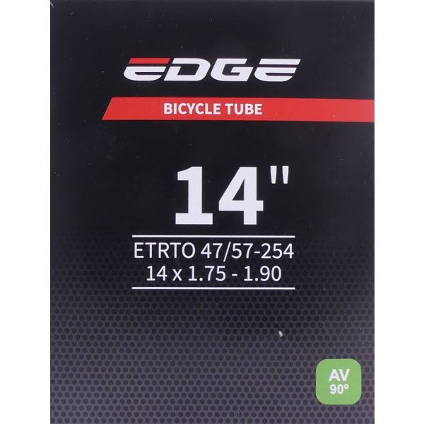 Edge binnenband 14 x 1.75-1.90 47 52-254 av-90 graden