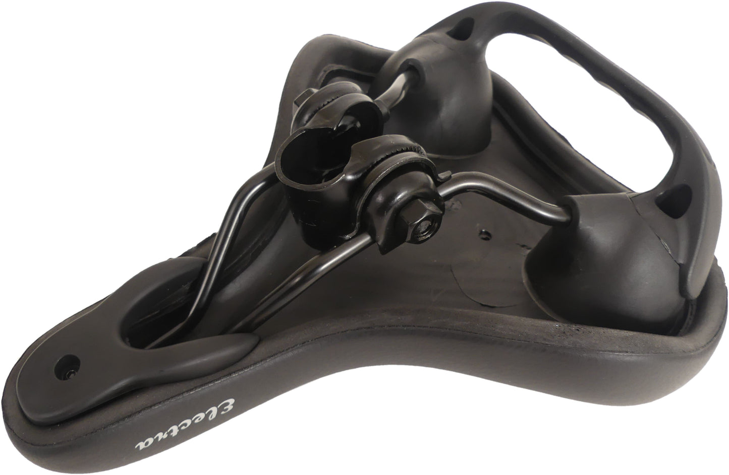 Edge fietszadel e-bike electra met handgreep en opbergruimte voor de apple air tag - zwart