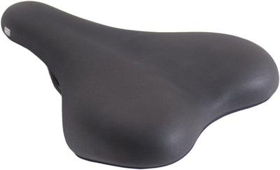 Edge fietszadel sporty - zwart (op kaart)