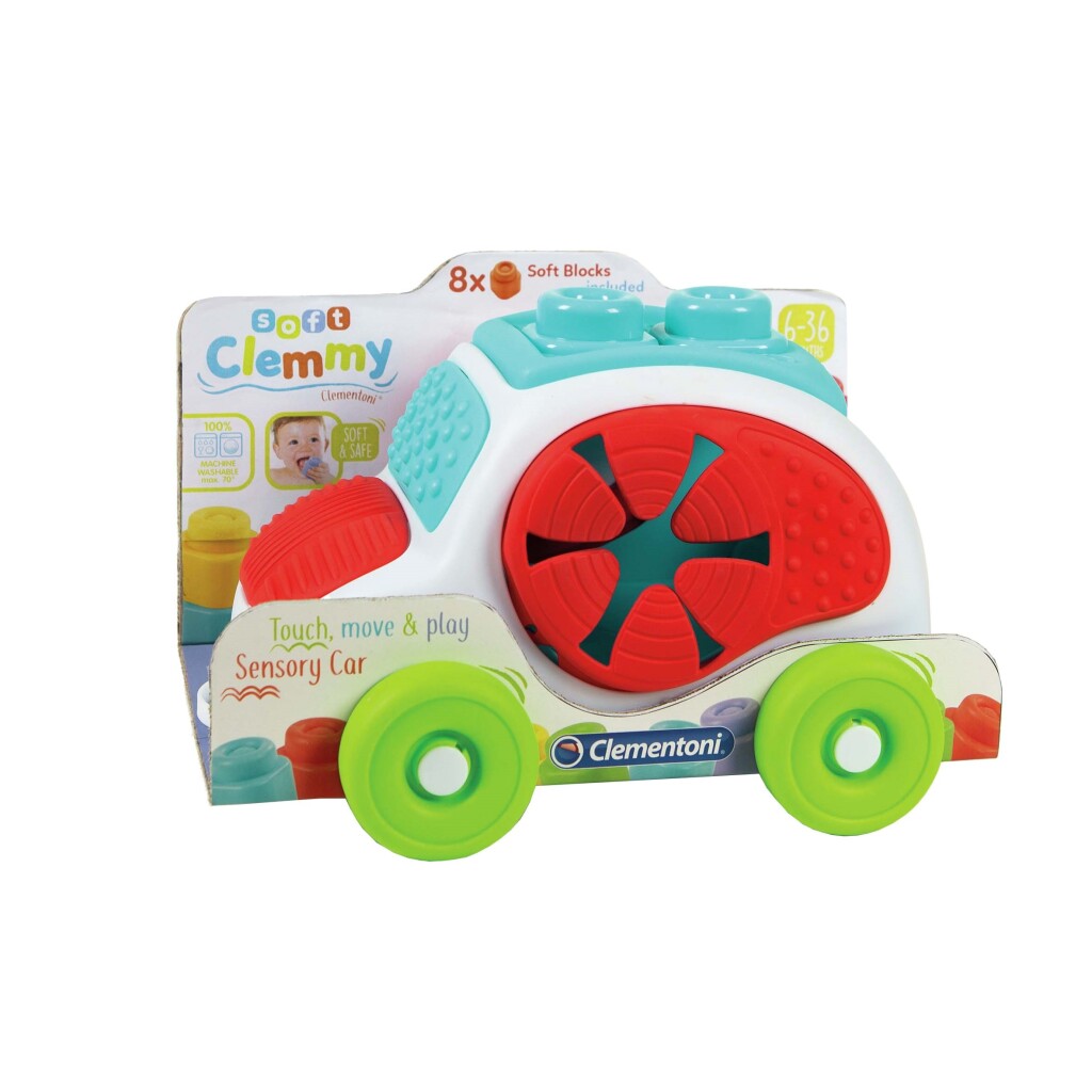 Clementoni soft clemmy sensory car